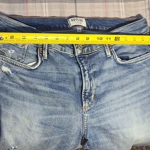 Agolde SOPHIE Jeans 31 skinny ripped light wash jeans